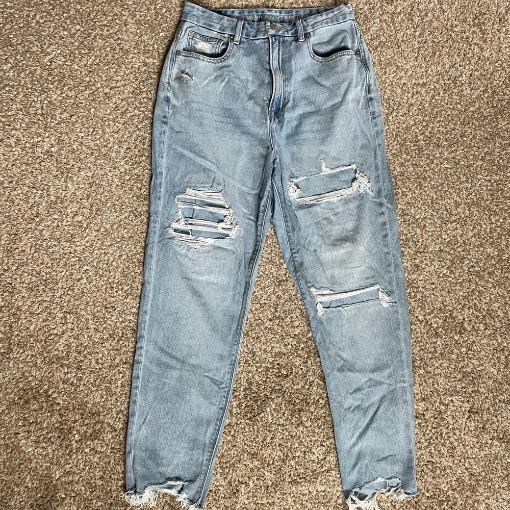 American Eagle Curvy Mom Jean